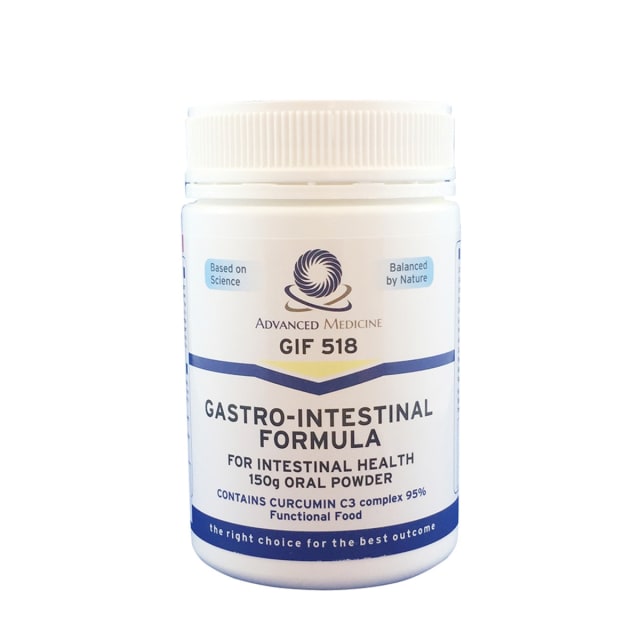 Advanced Medicine GIF 518 Gastro-Intestinal Formula 125g 15% off RRP at HealthMasters Advanced Medicine