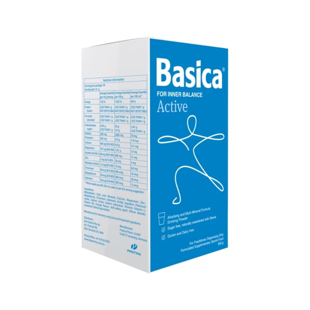 Bio-Practica Basica ActivE 300mg 10% off RRP at HealthMasters Bio-Practica Information