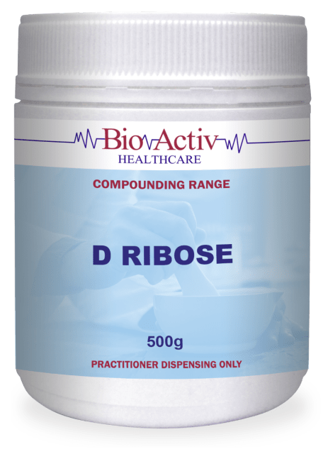 BioActiv HealthCare D Ribose 500g Compounding 10% off RRP at HealthMasters BioActiv HealthCare