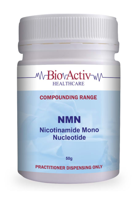 BioActiv HealthCare NMN 50g Powder 10% off RRP at HealthMasters BioActiv HealthCare Compounding