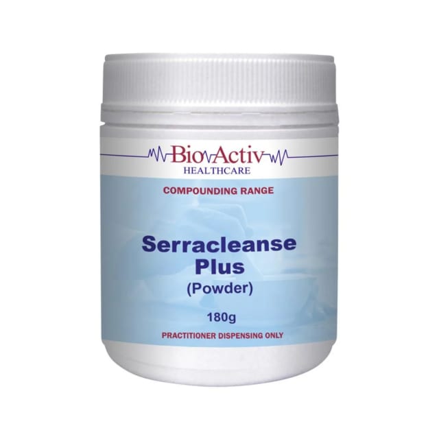 BioActiv HealthCare Serracleanse Plus 180g Compounding 10% off RRP at HealthMasters BioActiv HealthCare