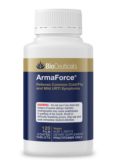 BioCeuticals ArmaForce 120 tabs 10% off RRP at HealthMasters BioCeuticals