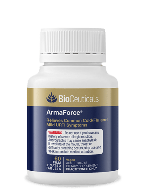 BioCeuticals ArmaForce 60 tabs 10% off RRP at HealthMasters BioCeuticals