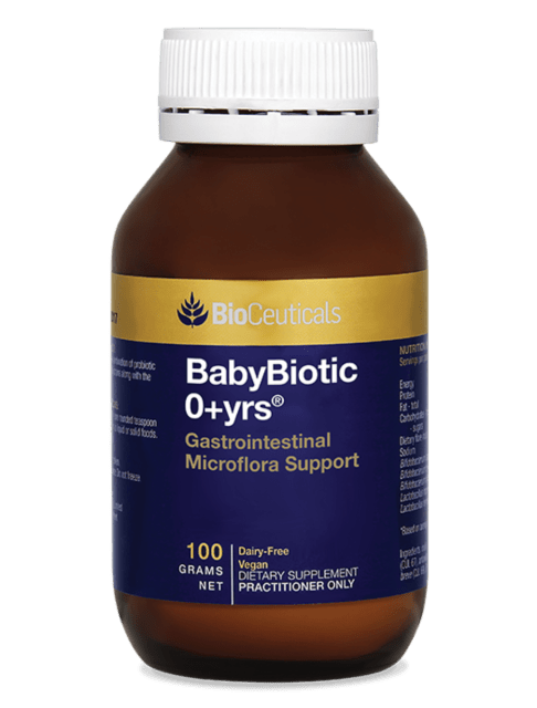 BioCeuticals BabyBiotic 0+yrs 100gm 10% off RRP at HealthMasters BioCeuticals
