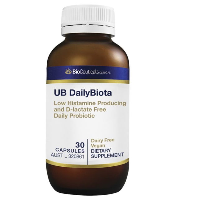 BioCeuticals Clinical UB DailyBiota 30 Capsules 10% off RRP at HealthMasters BioCeuticals Clinical