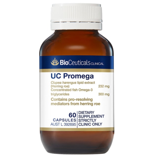 BioCeuticals Clinical UC Promega 60 Caps 10% off RRP at HealthMasters BioCeuticals Clinical