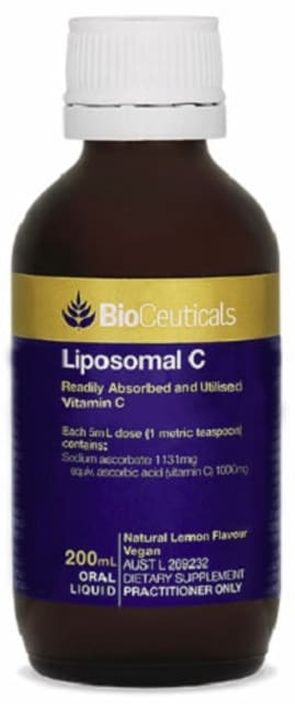 BioCeuticals Liposomal C 200mL 10% off RRP | HealthMasters