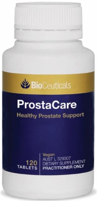 BioCeuticals ProstaCare 120 tabs 10% off RRP at HealthMasters BioCeuticals