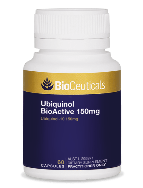 BioCeuticals Ubiquinol BioActive 150mg 60 Caps 10% off RRP at HealthMasters BioCeuticals