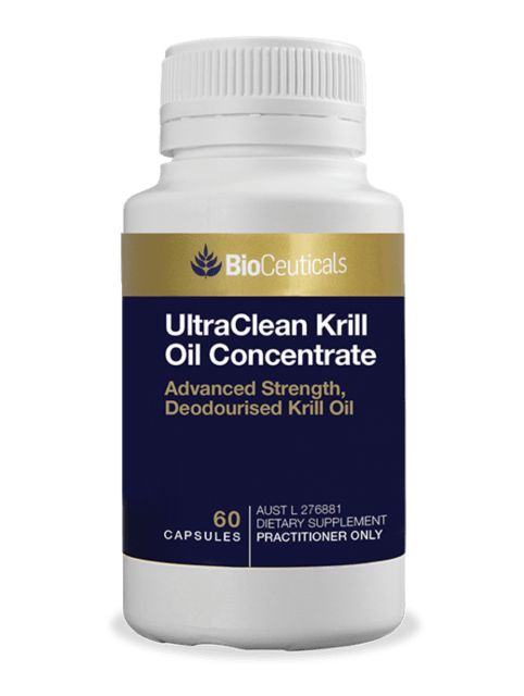 BioCeuticals UltraClean Krill Oil Concentrate 60 caps 10% off RRP at HealthMasters BioCeuticals