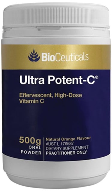 BioCeuticals Ultra Potent-C 500g 10% off RRP at HealthMasters BioCeuticals