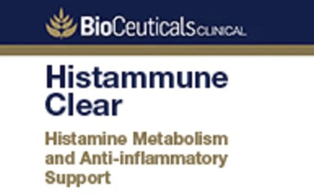 BioCeuticals Clinical Histammune Clear 60 tablets 10% off RRP at HealthMasters BioCeuticals Clinical