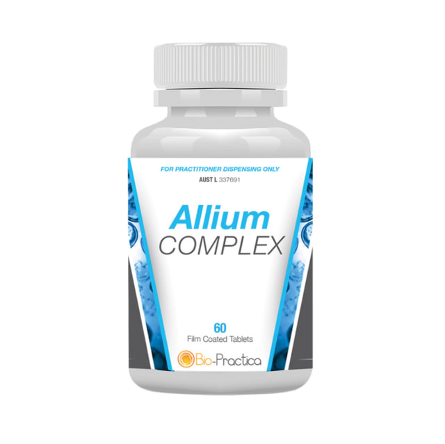 BioPractica Allium Complex 60tabs 10% off RRP at HealthMasters Bio-Practica