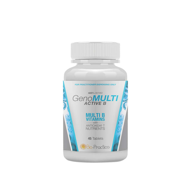 BioPractica GenoMulti Active B 45tabs 10% off RRP at HealthMasters Bio-Practica