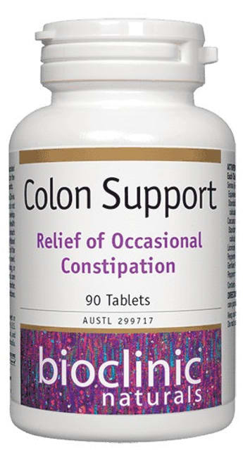 Bioclinic Naturals Colon Support 90 tabs 10% off RRP at HealthMasters Bioclinic Naturals