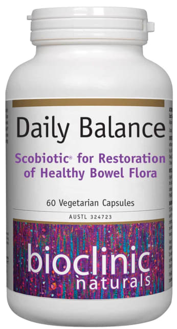 Bioclinic Naturals Daily Balance 60 Vcaps 10% off RRP at HealthMasters Bioclinic Naturals