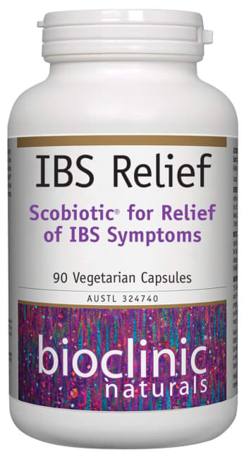 Bioclinic Naturals IBS Relief 90 Vcaps 10% off RRP at HealthMasters Bioclinic Naturals