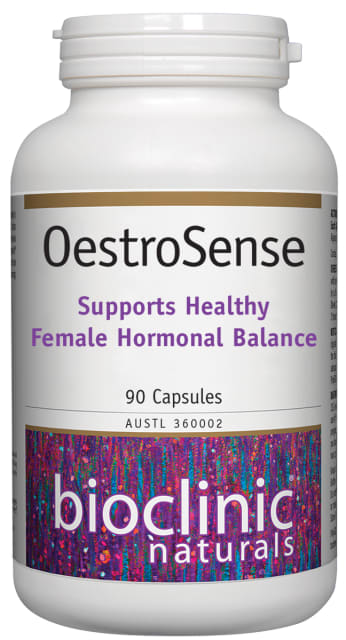 Bioclinic Naturals OestroSense 90tabs 10% off RRP at HealthMasters Bioclinic Naturals