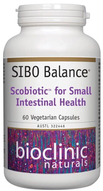 Bioclinic Naturals SIBO Balance 60vcaps 10% off RRP at HealthMasters Bioclinic Naturals