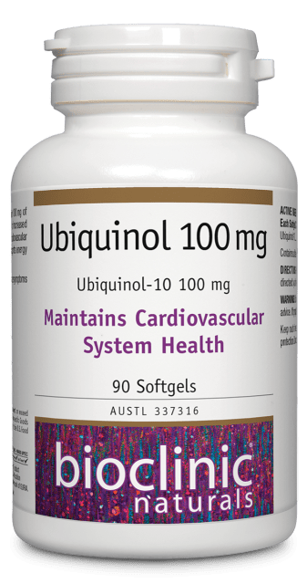 Bioclinic Naturals Ubiquinol 100mg