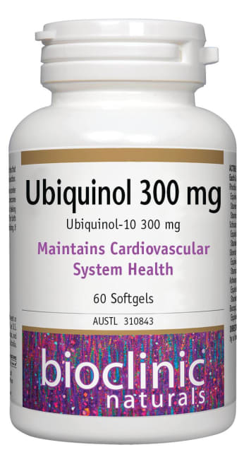 Bioclinic Naturals Ubiquinol 300mg 60caps 10% off RRP at HealthMasters Bioclinic Naturals