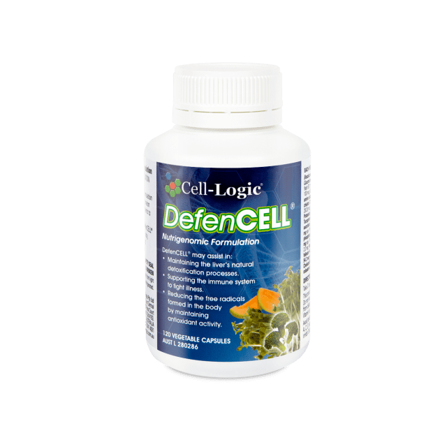 Cell-Logic DefenCELL 120 Capsules 10% off RRP at HealthMasters Cell-Logic