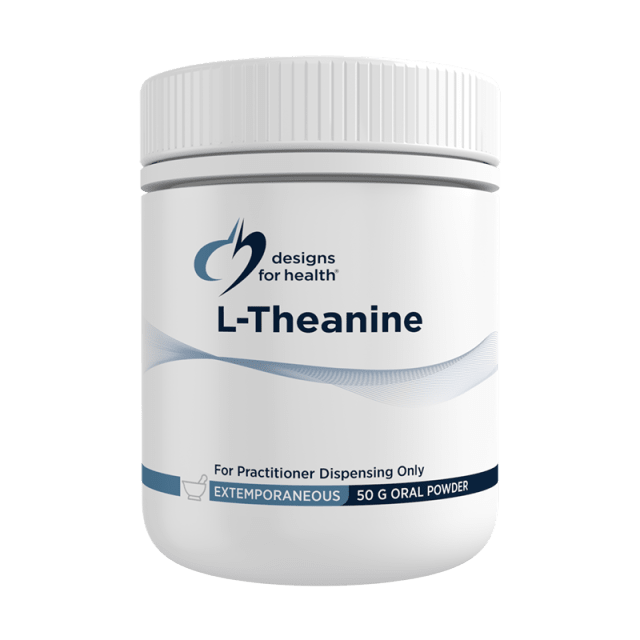 Designs For Health  L-Theonine 50g 10% off RRP at Designs For Health