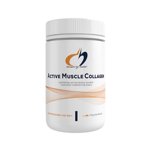 Designs For Health Active Muscle Collagen 375g 10% off RRP at HealthMasters Designs For Health