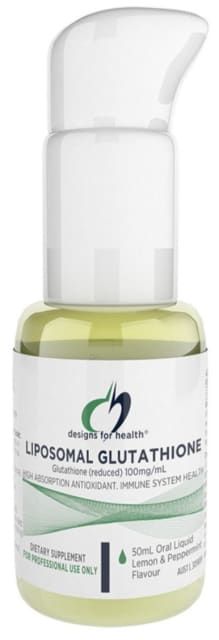 Designs For Health Liposomal Glutathione 50ml 10% off RRP at HealthMasters