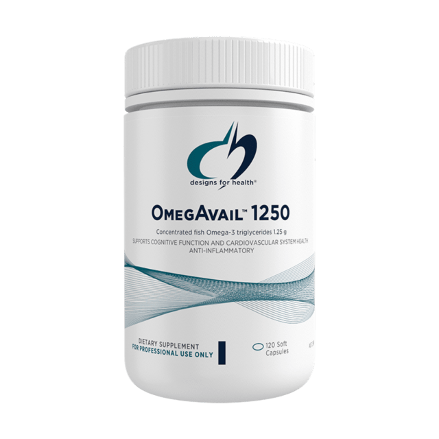 Health OmegAvail 1250 10% off RRP at HealthMasters Designs For Health