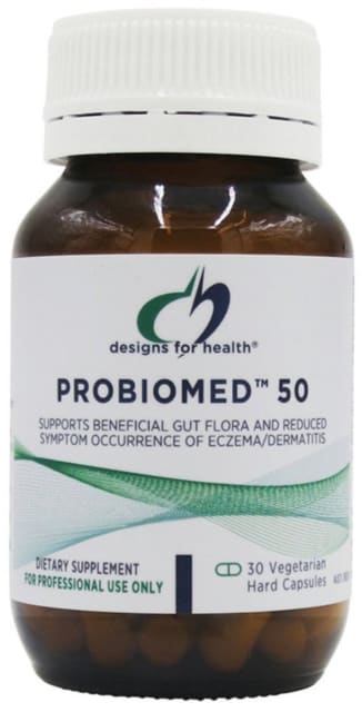 Designs For Health ProbioMed 50 Billion 30 caps 10% off RRP at HealthMasters Designs For Health