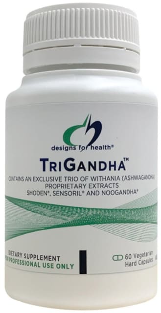 Designs For Health TriGandha 60 Caps 10% off RRP at HealthMasters Designs For Health