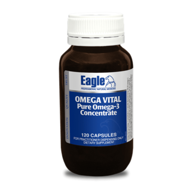 Eagle Omega Vital Pure Omega 3 Concentrate 120 caps 10% off RRP at HealthMasters Eagle