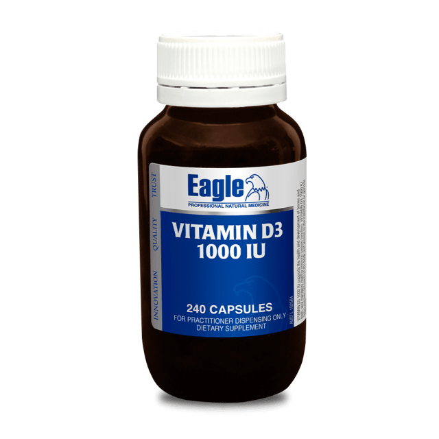Eagle Vitamin D3 1000iu 240 Caps 10% off RRP at HealthMasters Eagle