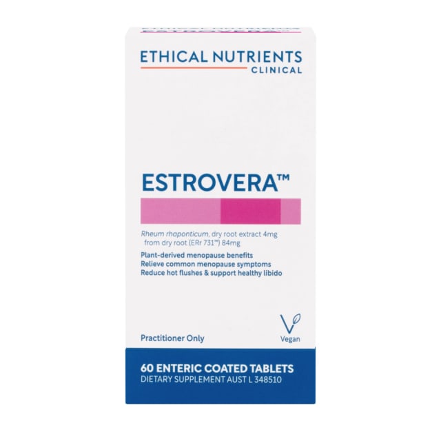 Ethical Nutrients Clinical Estrovera 10% off RRP at HealthMasters Ethical Nutrients Clinical