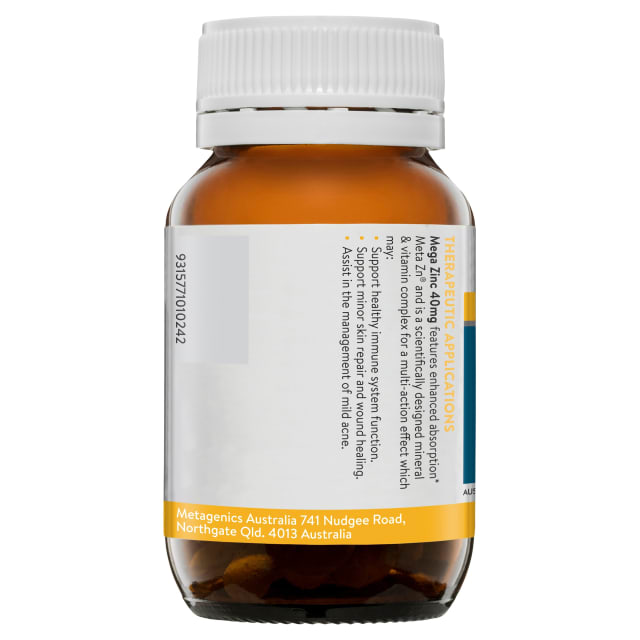 Ethical Nutrients MEGAZORB Mega Zinc 40mg 120 Tablets-3