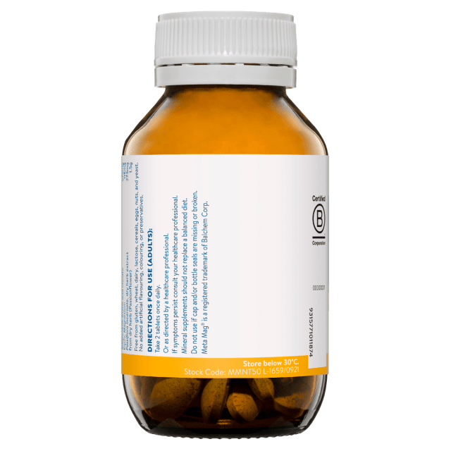 Ethical Nutrients Mega Magnesium Night 50 Tabs 20% off RRP at HealthMasters Ethical Nutrients Directions