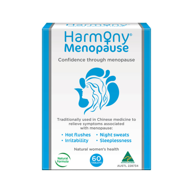 Harmony Menopause 120 Tablets 20% off RRP at HealthMasters Harmony