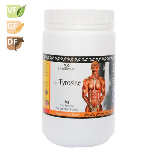 Healthwise L-Tyrosine 1kg 20% off RRP at HealthMasters Healthwise