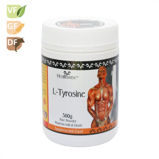 Healthwise L-Tyrosine 300g 20% off RRP at HealthMasters Healthwise