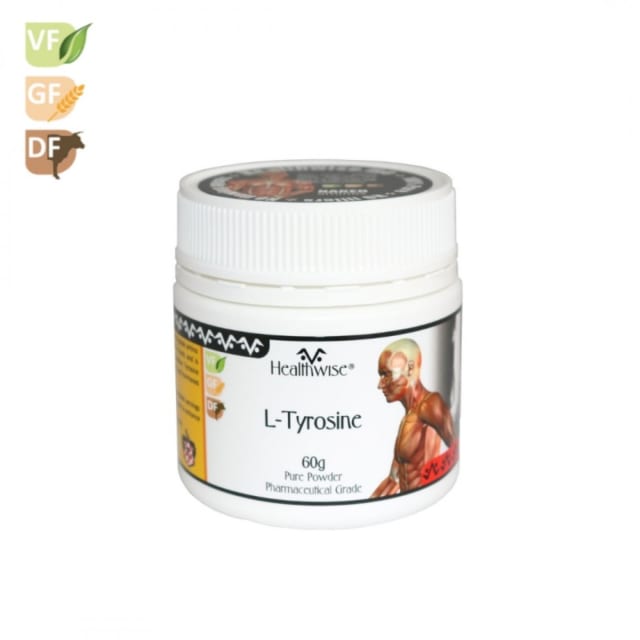 Healthwise L-Tyrosine 60g 20% off RRP at HealthMasters Healthwise