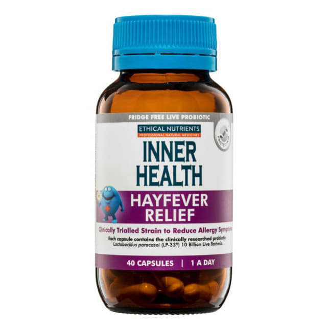 Inner Health Hayfever Relief 40caps 20% off RRP at HealthMasters
