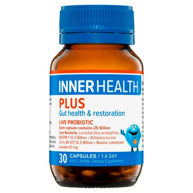 Inner Health Plus Dairy Free 30caps 20% off RRP at HealthMasters