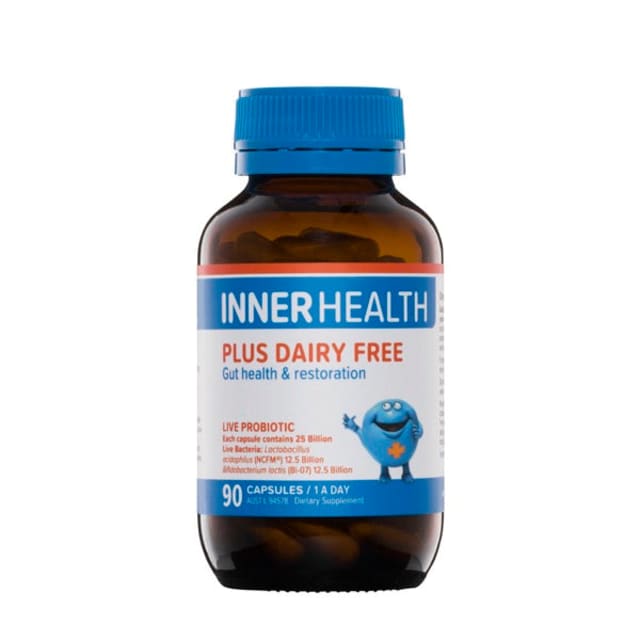 Inner Health Plus Dairy Free 90caps 20% off RRP at HealthMasters