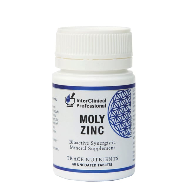 InterClinical Professional MolyZinc 60caps 10% off RRP at HealthMasters InterClinical Professional