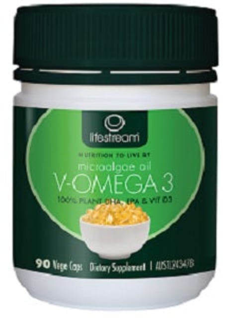 LifeStream V-Omega 3 90vc 10% off RRP | HealthMasters Lifestream