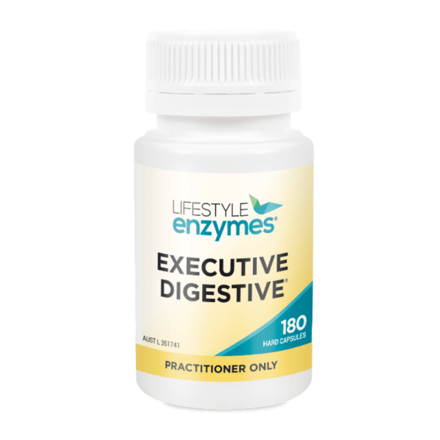 Lifestyle Enzymes Executive Enzymes 180 capsules 15% off RRP at HealthMasters Lifestyle Enzymes