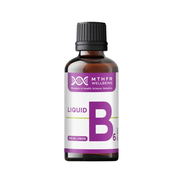 MTHFR Wellbeing B6 Liquid 100ml 10% off RRP at HealthMasters MTHFR Wellbeing Bottle