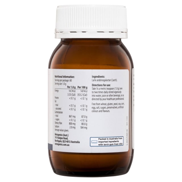Metagenics Arabino Guard 60g 10% off RRP | HealthMasters Metagenics Ingredients