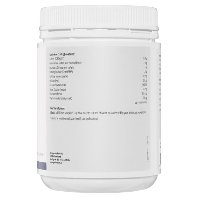 Metagenics Arthrex 10% off RRP | HealthMasters Metagenics Ingredients